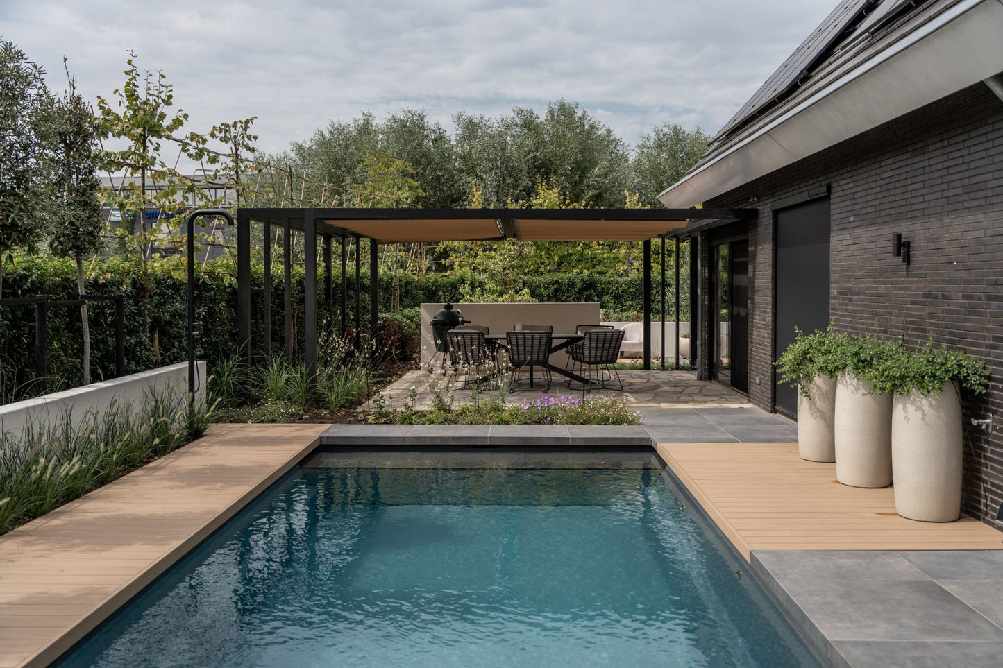 Grigio Modern Vase 90 - Antique White - Drømmemøbler