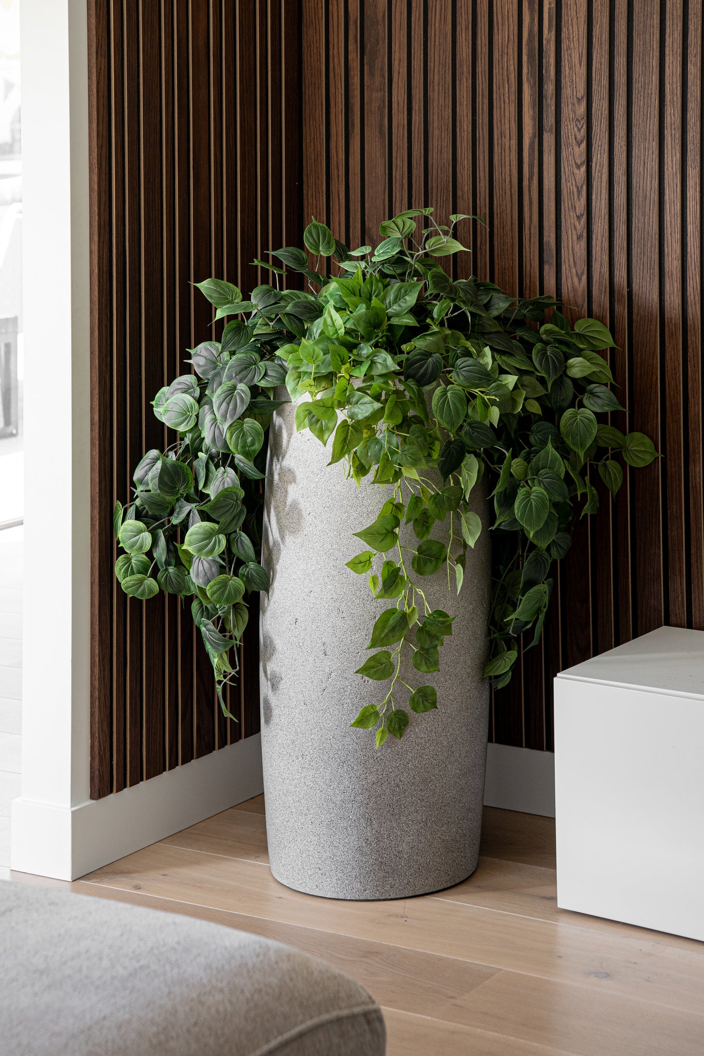 Grigio Modern Vase 90 - Natural Concrete - Drømmemøbler