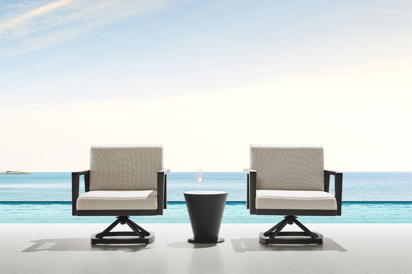 Emoti Lounge Stol Swivel - Drømmemøbler