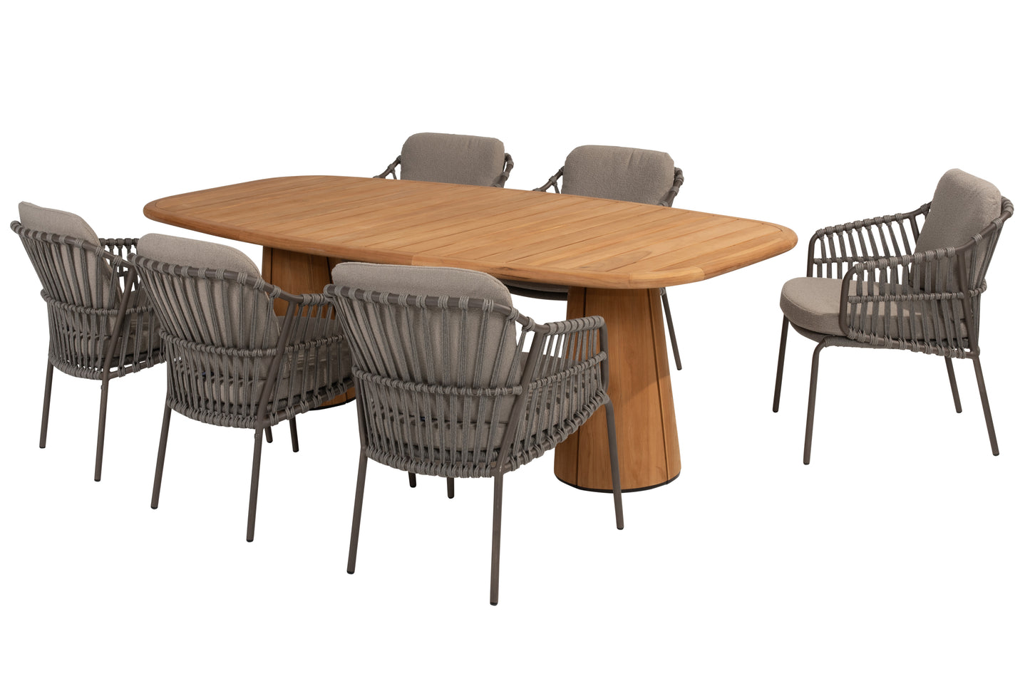 Capalbio Spisegruppe Teak 240cm - Drømmemøbler