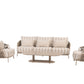Beverly Hagegruppe 3+2 med Boaz loungebord