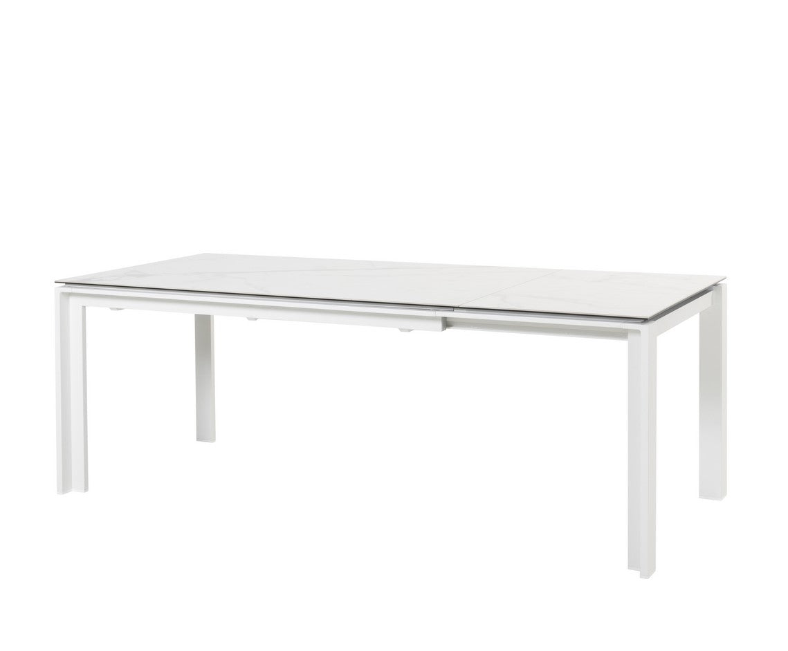Optimum Spisebord Uttrekkbar 340 Hvit - Drømmemøbler