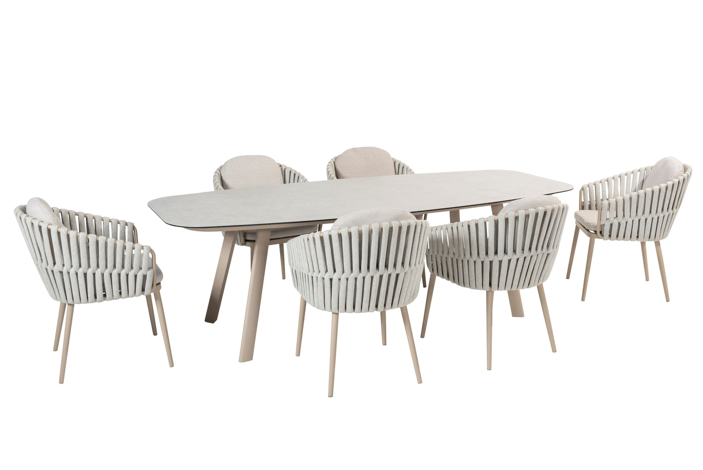 Eva Spisegruppe Latte 240cm