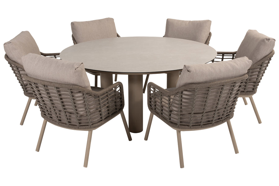 Puglia Lounge Spisegruppe 160cm