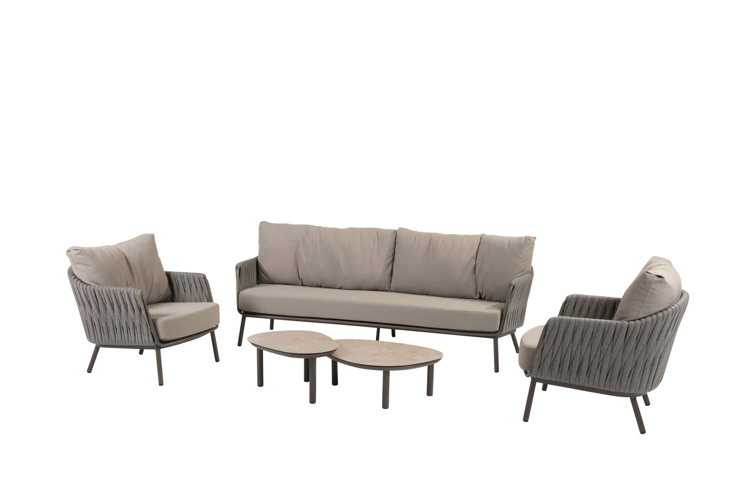 Cannes Hagegruppe 3+2 Monroe bordsett
