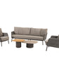 Cannes Hagegruppe 3+2 Demi bordsett