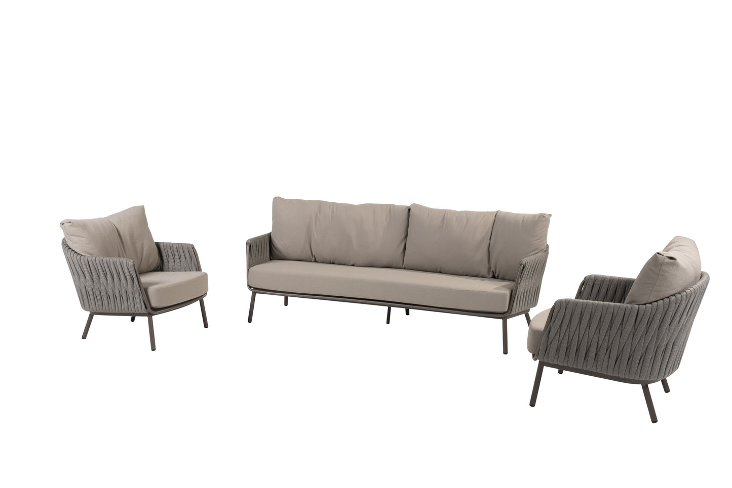 Cannes Hagegruppe 3+2 Monroe bordsett
