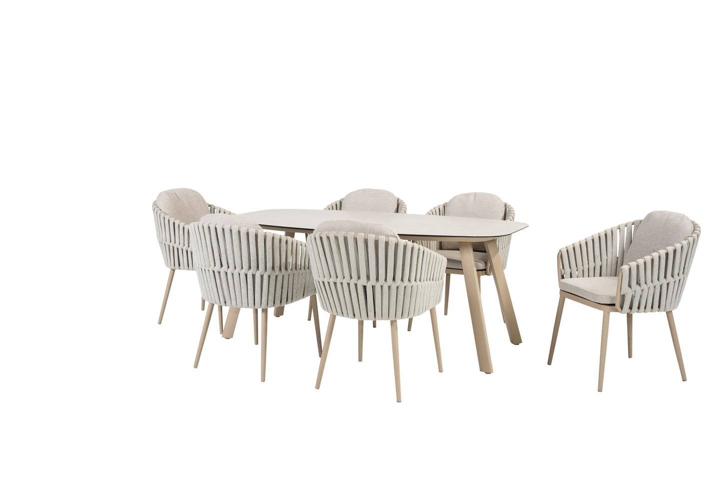 Eva Spisegruppe Latte 240cm