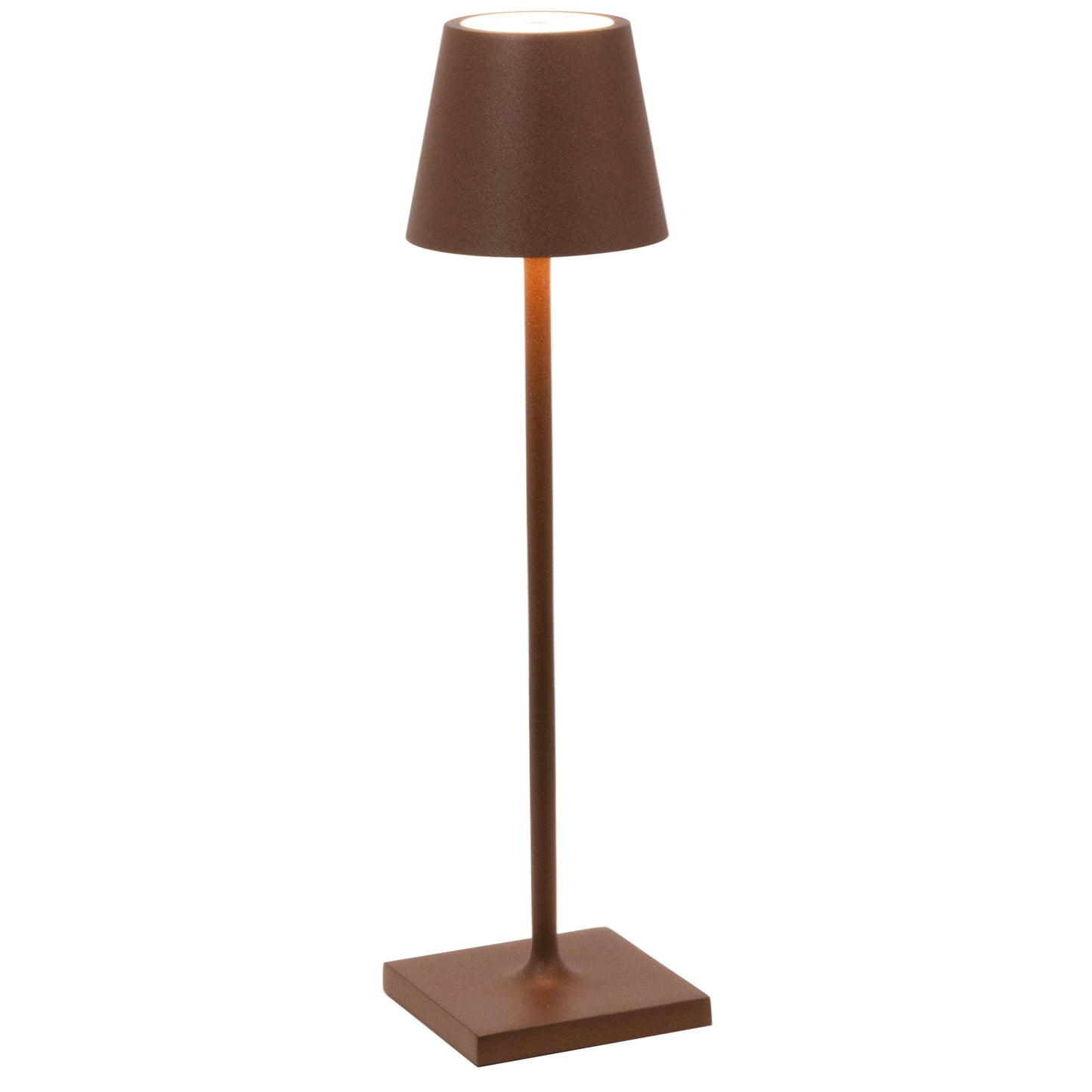 Poldina Micro LED Bordlampe Rust/Brun