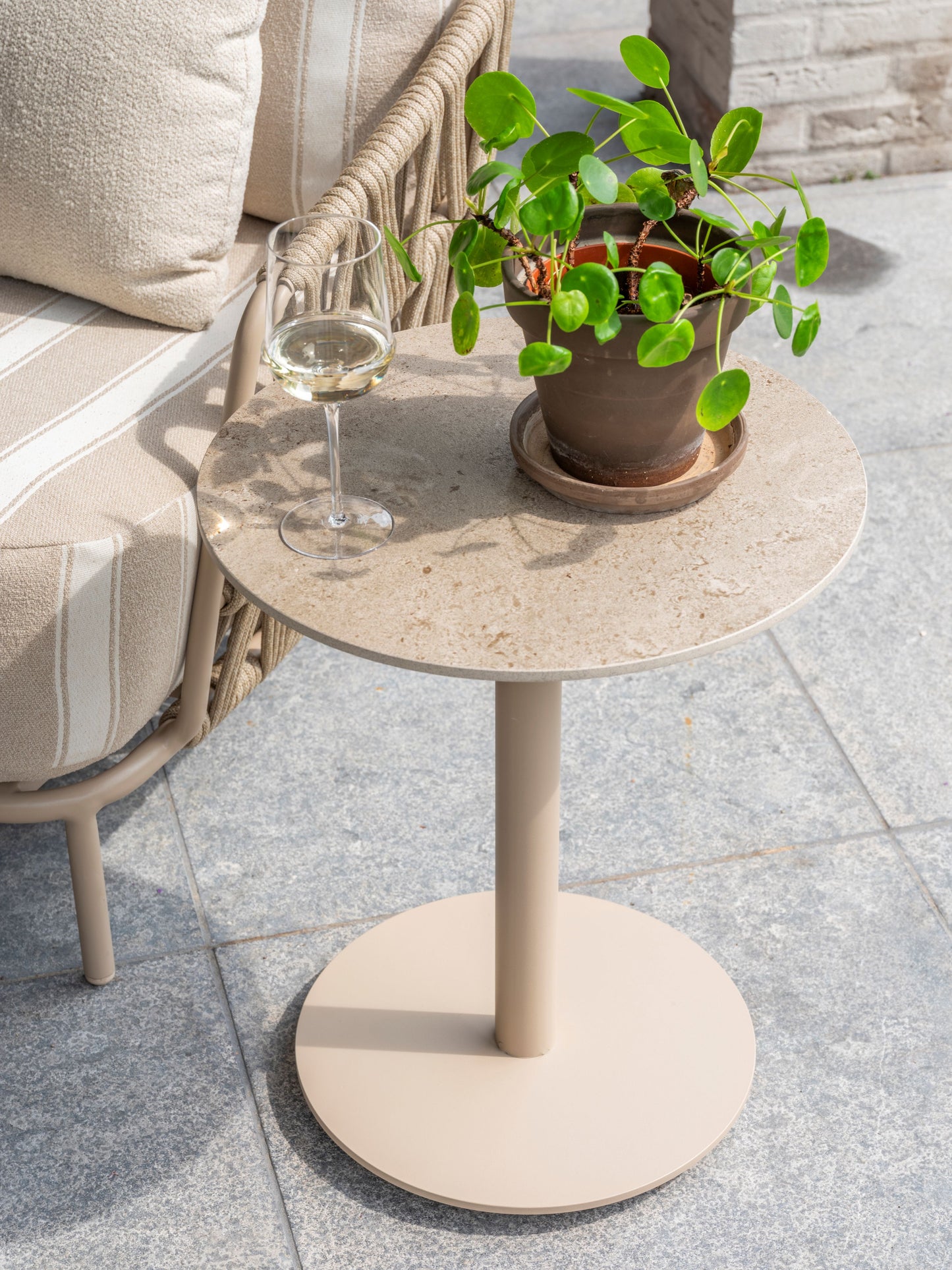 Boaz Sidebord Latte 45cm