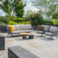Cannes Hagegruppe 3+2 Demi bordsett