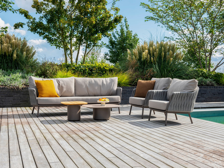 Cannes Hagegruppe 3+2 Demi bordsett