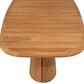 Capri Bordbase Teak 240cm - Drømmemøbler