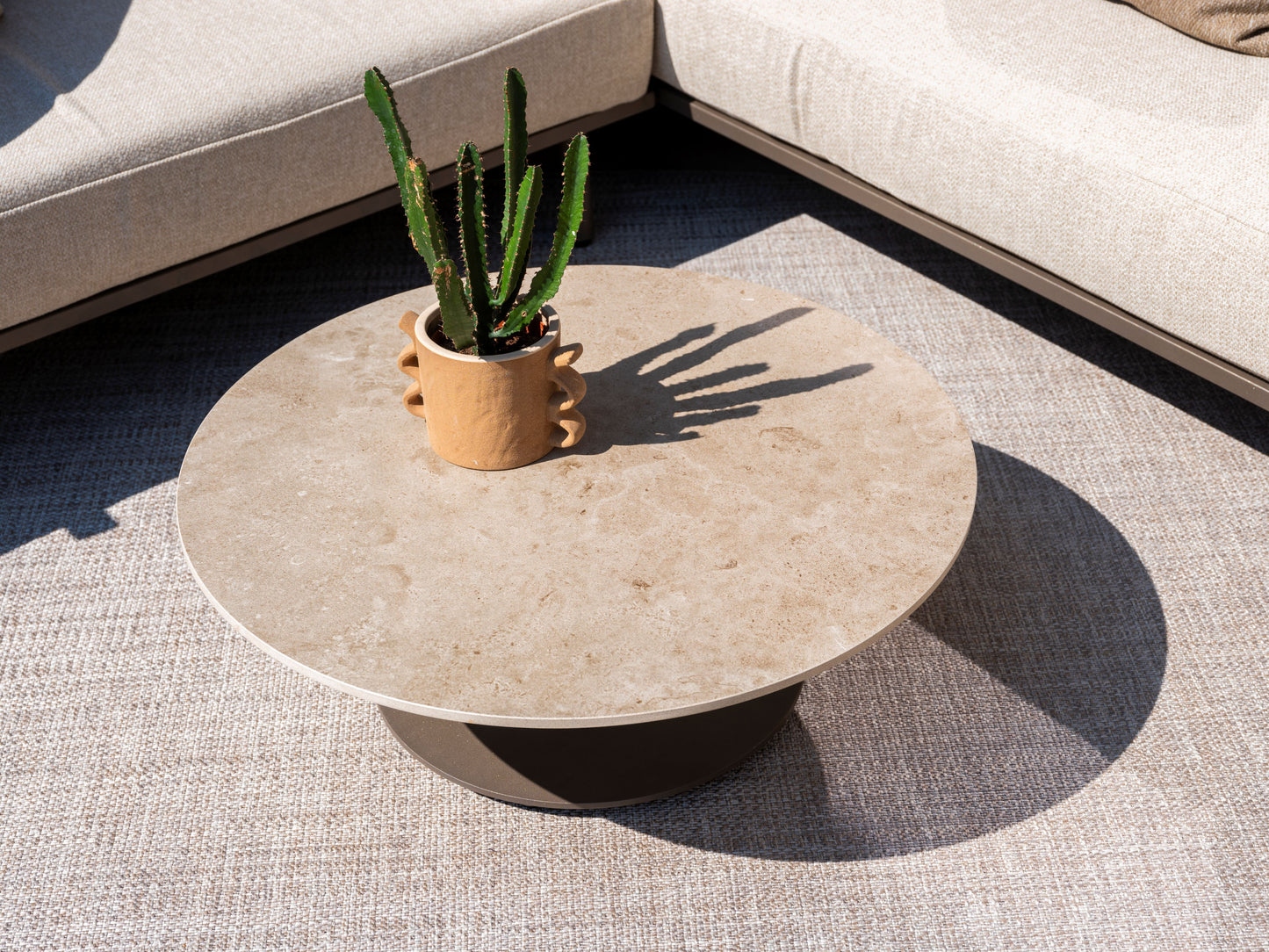 Boaz Loungebord Latte 60cm