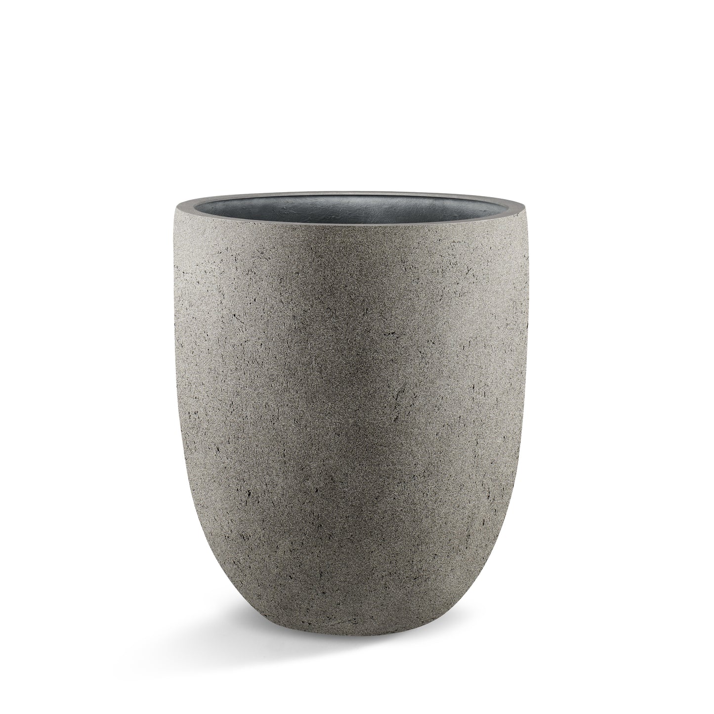 Grigio Tall Egg Pot 40 - Natural Concrete - Drømmemøbler