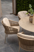 Florence Spisegruppe Latte 130cm