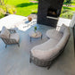 Vic Loungebord Latte 70cm