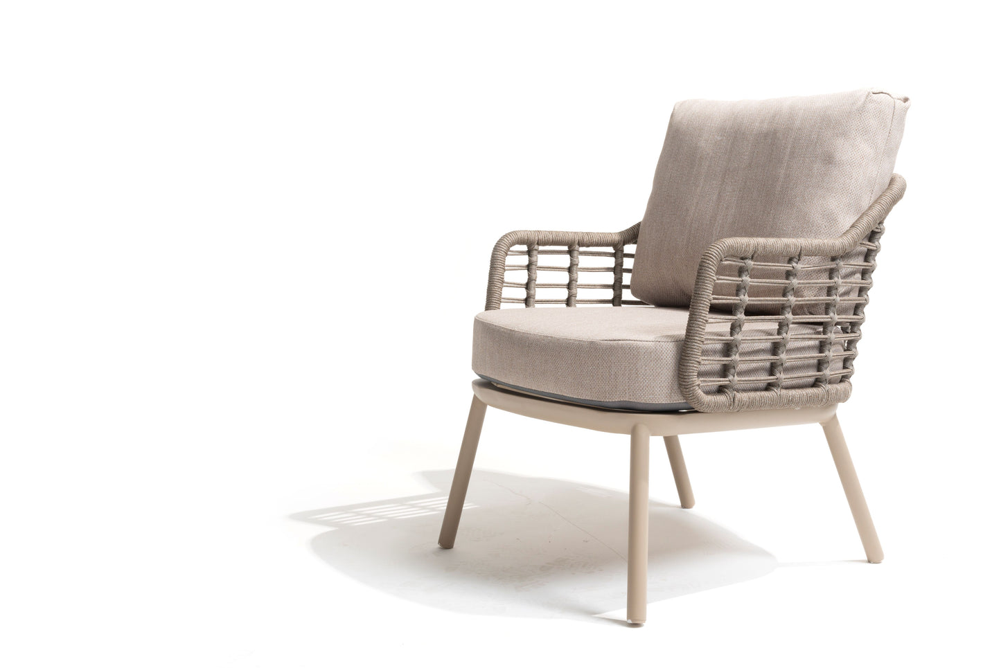 Puglia Lounge Spisestol Latte