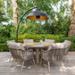 Puglia Lounge Spisegruppe 160cm