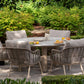 Puglia Lounge Spisegruppe 160cm