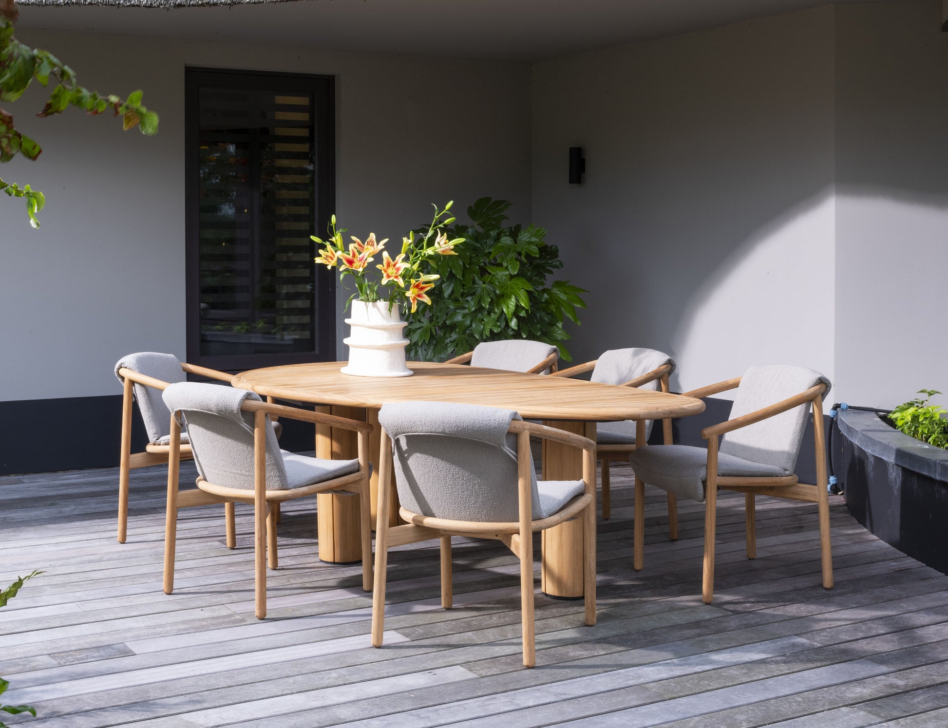 Corsica Pebble bordplate 240cm - Drømmemøbler