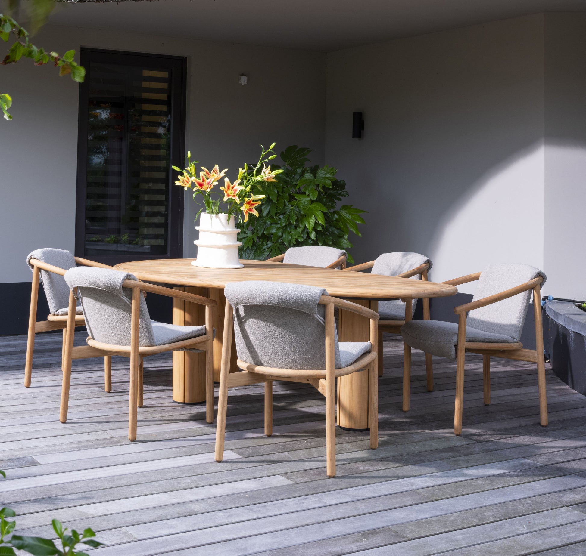 Corsica Pebble bordplate 240cm - Drømmemøbler