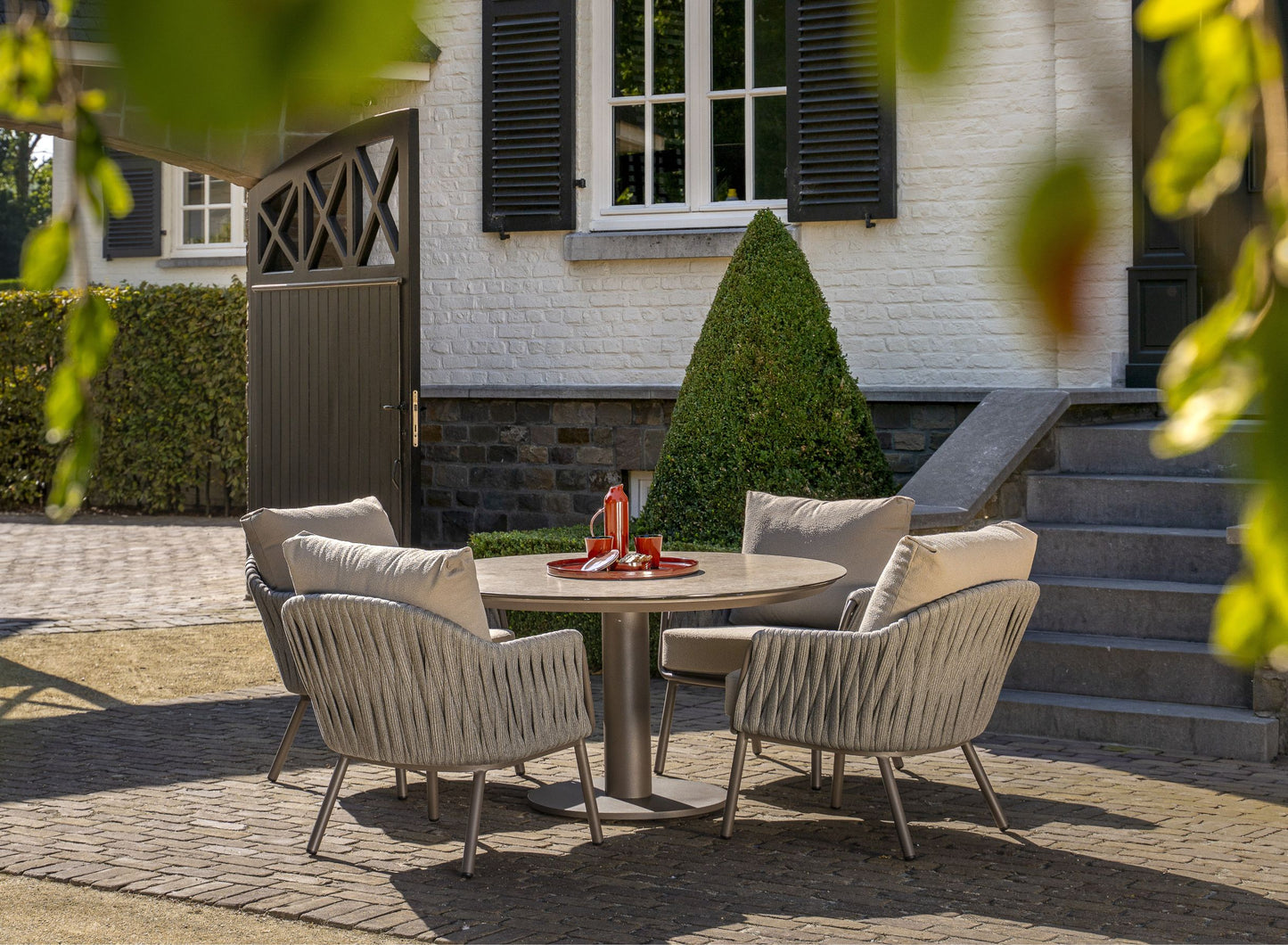 Mallorca Lounge Oval Spisegruppe - NYHET - Drømmemøbler