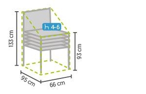 Premium beskyttelse cover stoler - Drømmemøbler