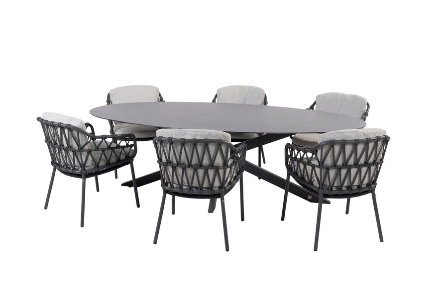 Calpi Spisegruppe Elipse 240cm - Drømmemøbler