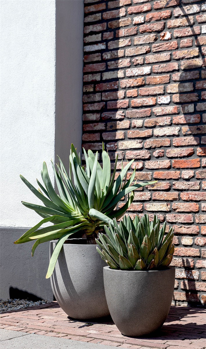 Grigio Egg Pot 40 Betong - Drømmemøbler