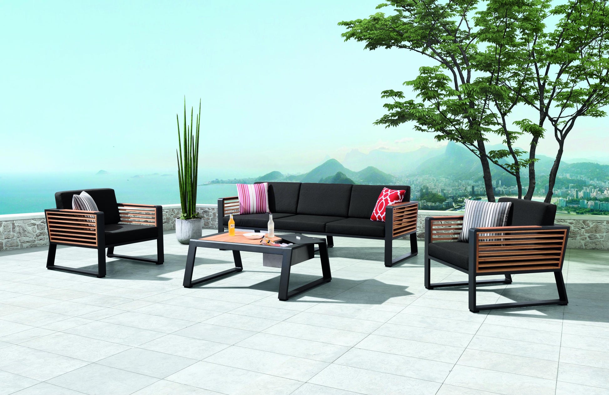 New York Hagegruppe 3+2 - Drømmemøbler